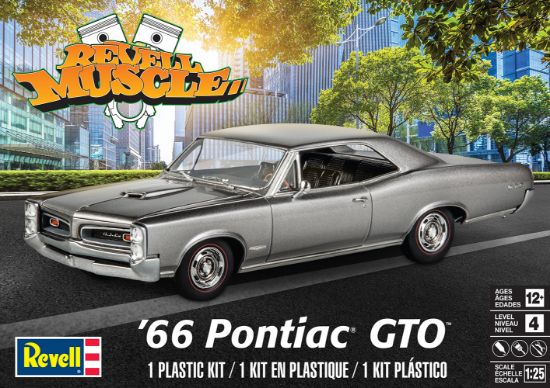 Picture of Plastic Model Kit 66' Pontiac(R) GTO(TM) 1:25
