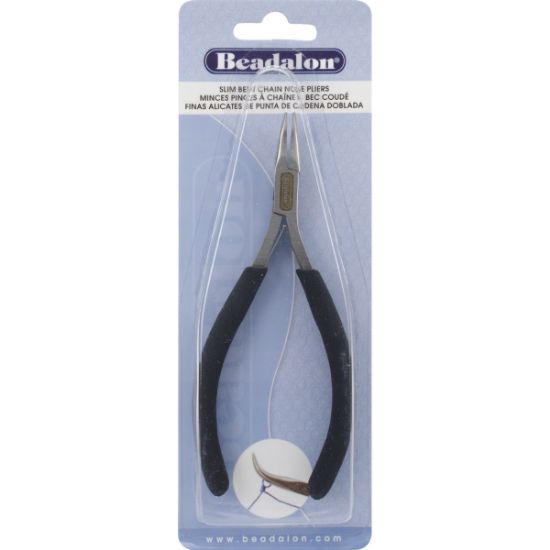 Picture of Pliers 5.75" Slim Bent Chain Nose