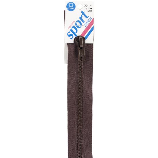 Picture of Sport Separating Zipper 30" Brown