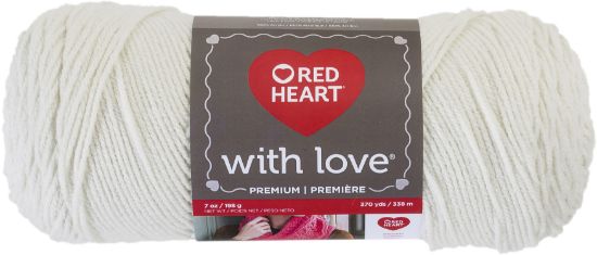 Picture of Red Heart With Love Yarn Eggshell