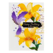 Picture of Spellbinders Stencil-Hummingbird Textures