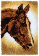 Picture of Wonderart Classic Latch Hook Kit 20"X30" Horse