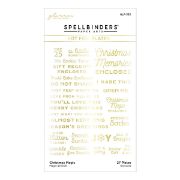 Picture of Spellbinders Glimmer Hot Foil Plate-Christmas Magic - Tinsel Time