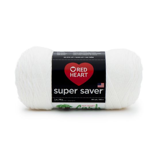 Picture of Red Heart Super Saver Yarn White