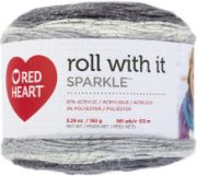 Picture of Red Heart Yarn Roll With It Sparkle Diamonds