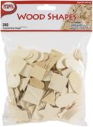 Picture of Wood Shapes 250/Pkg Assorted