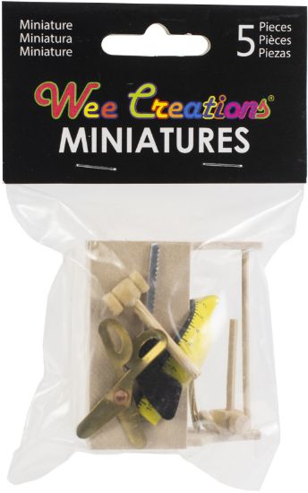 Picture of Touch Of Nature Wee Creations Miniature Tool Box W/Tools Tool Box With Tools