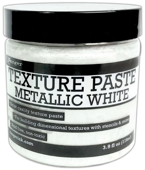 Picture of Ranger Texture Paste 3.9oz-Metallic White