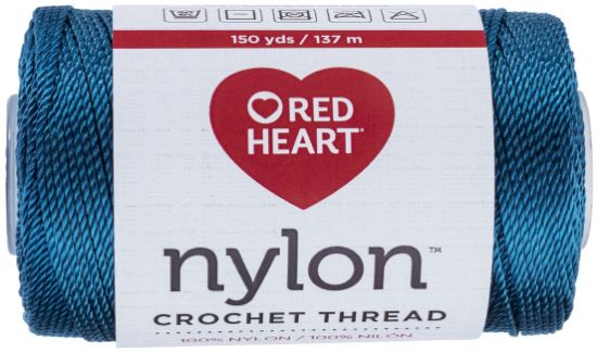 Picture of Red Heart Nylon Crochet Thread Size 18 Teal