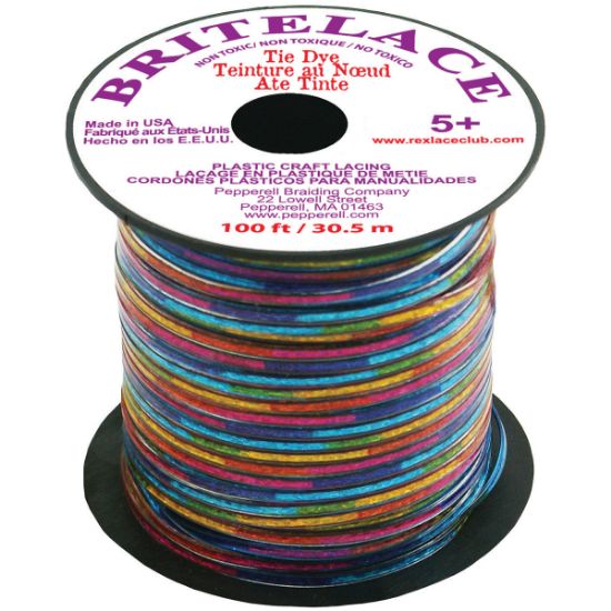 Picture of Rexlace Plastic Lacing .0938"X33yd Lace Tie Dye