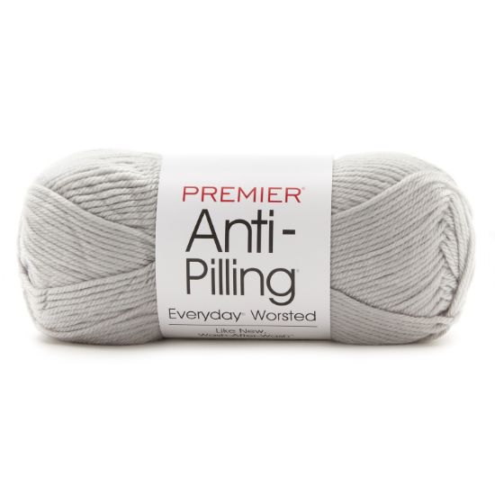 Picture of Premier Yarns Anti-Pilling Everyday Worsted Solid Yarn Silver