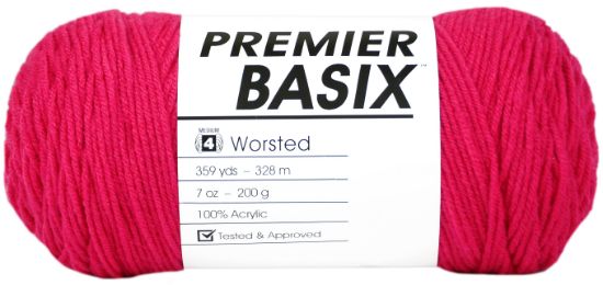 Picture of Premier Yarns Basix Yarn Fuchsia