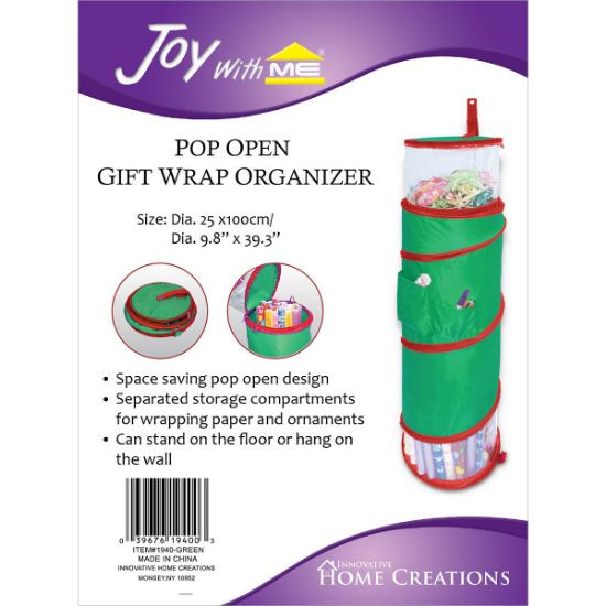 Picture of Pop Open Gift Wrap Organizer 39.3"X9.8"