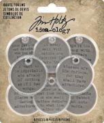 Picture of Idea-Ology Metal Quote Tokens 8/Pkg  