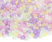 Picture of Pony Beads 6mmx9mm 1,000/Pkg Opaque Glow-In-The-Dark