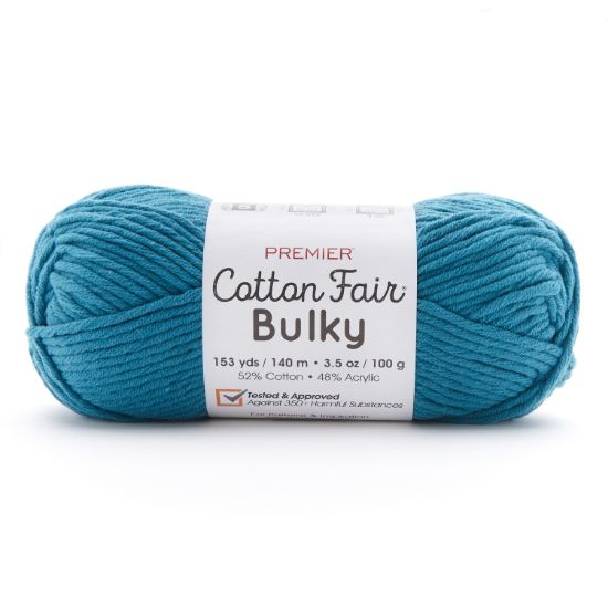 Picture of Premier Yarns Cotton Fair Bulky Yarn - Solid-Cadet