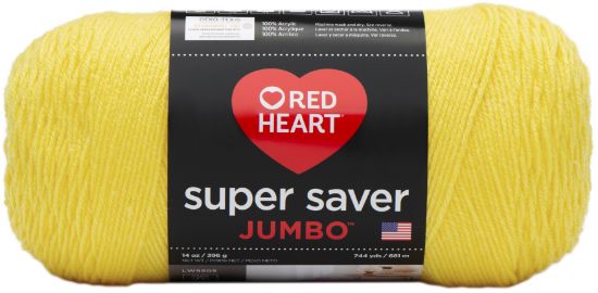 Picture of Red Heart Super Saver Yarn Bright Yellow
