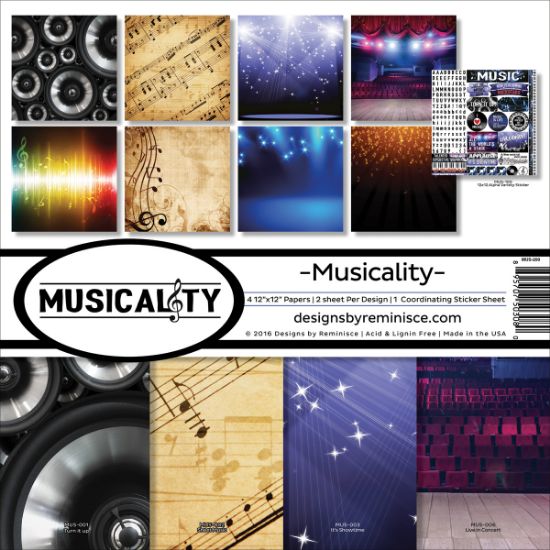 Picture of Reminisce Collection Kit 12"X12" Musicality