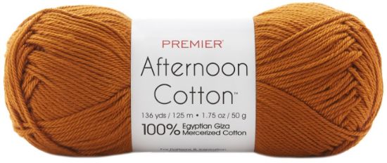 Picture of Premier Yarns Afternoon Cotton Yarn-Gingersnap