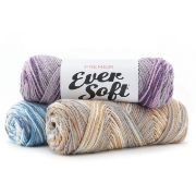 Picture of Premier Yarns Ever Soft Yarn - Multi-Purple Mist