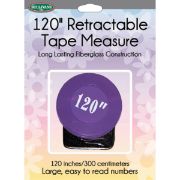 Picture of Retractable Tape Measure 120" Purple