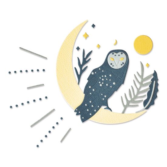 Picture of Sizzix Thinlits Dies By Jenna Rushforth 10/Pkg-Mystical Nature