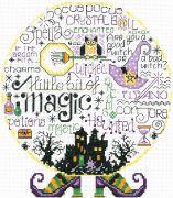 Picture of Imaginating Counted Cross Stitch Kit 8.3"X9.4" Let's Be Magical (14 Count)