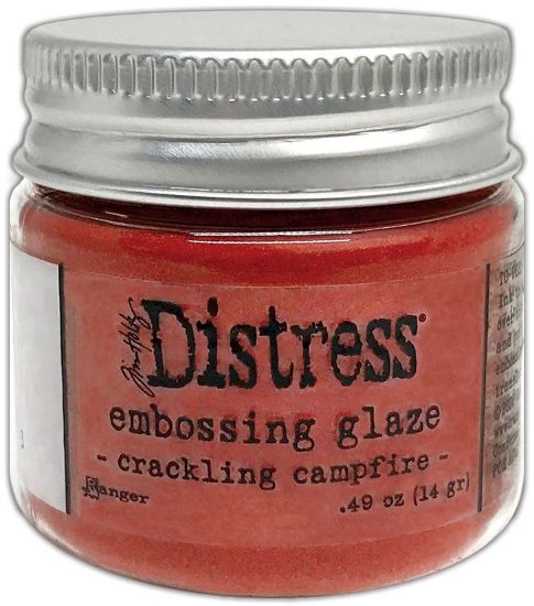 Picture of Tim Holtz Distress Embossing Glaze  Crackling Campfire