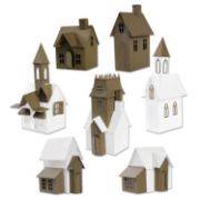 Picture of Sizzix Thinlits Dies By Tim Holtz Village Collection