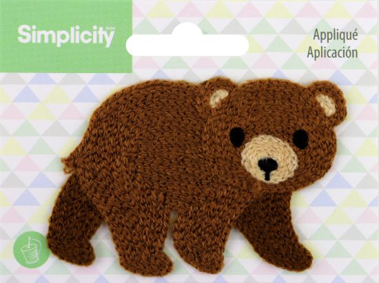 Picture of Wrights Baby Sew-On Applique Bear