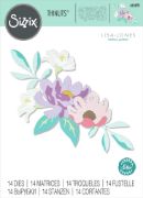 Picture of Sizzix Thinlits Dies By Lisa Jones 14/Pkg-Layered Summer Flowers