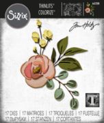 Picture of Sizzix Thinlits Dies By Tim Holtz 18/Pkg Bloom Colorize