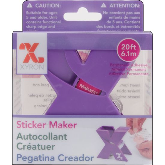 Picture of Xyron 150 Create-A-Sticker Machine-1.5"X20' Permanent - Assorted Colors