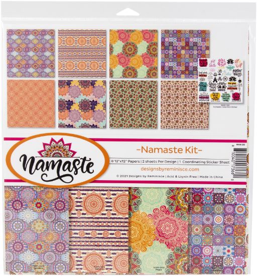 Picture of Reminisce Collection Kit 12"X12" Namaste