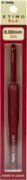 Picture of Tulip Etimo Red Crochet Hook W/ Cushion Grip Size 10/6.00mm