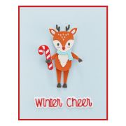 Picture of Spellbinders Etched Dies-Dancin' Deer- Tinsel Time