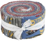 Picture of Riley Blake 2.5" Rolie Polie Precut Bundle 40pcs-Hot Wheels Classic