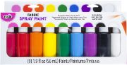Picture of Tulip Fabric Spray Paint Party Pack 1.9oz 9/Pkg Assorted