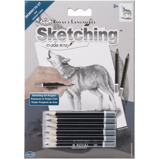 Picture of Sketching Made Easy Kit 5'x7" Howl