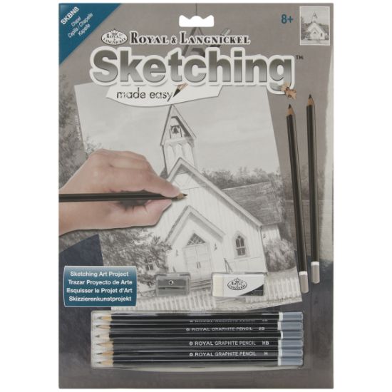 Picture of Sketching Made Easy Kit 9"X12" Chapel