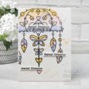 Picture of Woodware Clear Stamp 3"X4"-Singles Semi Circle Texture Background