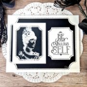 Picture of Woodware Clear Stamp 3"X4"-Vintage Lady 3/Pkg