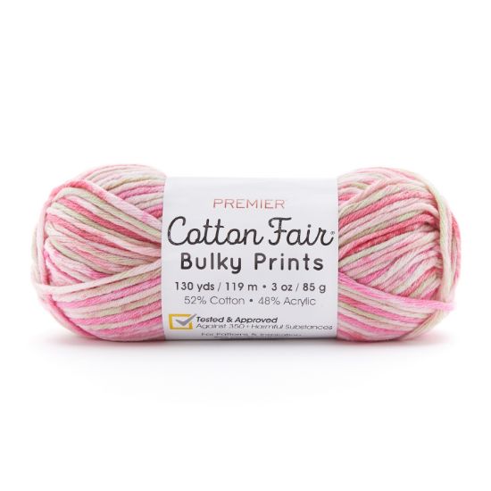 Picture of Premier Yarns Cotton Fair Bulky Yarn - Multi-Cherries Jubilee
