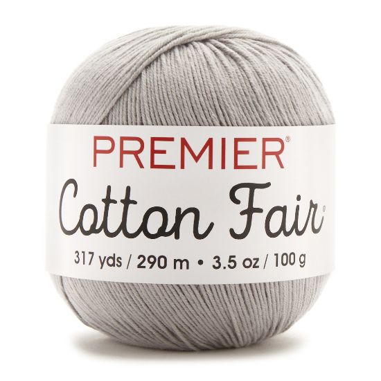 Picture of Premier Yarns Cotton Fair Solid Yarn Silver