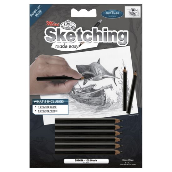 Picture of Sketching Made Easy Kit 5'x7" Shark