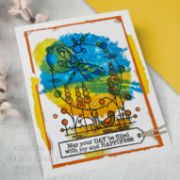 Picture of Woodware Clear Stamp 6"X8"-Singles Texture Palette