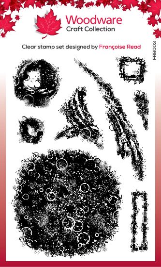 Picture of Woodware Clear Stamp 6"X8"-Singles Texture Palette