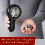 Picture of Smartek Rubberized Fabric Shaver-Black