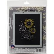 Picture of You Are My Sunshine Counted Cross Stitch Kit 8"X10" 14 Count