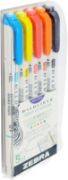 Picture of Zebra Mildliner Double Ended Marker Bold & Fine Point 5/Pkg Friendly Mild